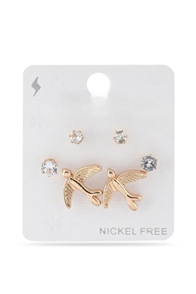 YUNİCCİ & CO أقراط من الفولاذ على شكل بوجيتير