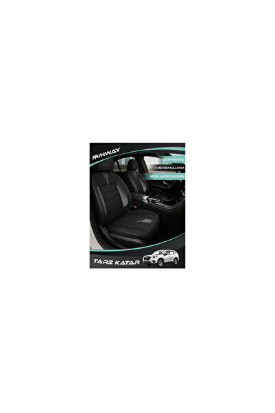 Mihway غطاء مقعد سيارة سوبارو فورستر من سلسلة BETELGEUSE باللون الأسود، مجموع...
