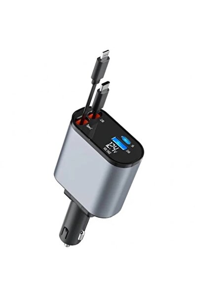 OEM Încărcător auto retractabil rapid 4 în 1, PowerSlide Elite