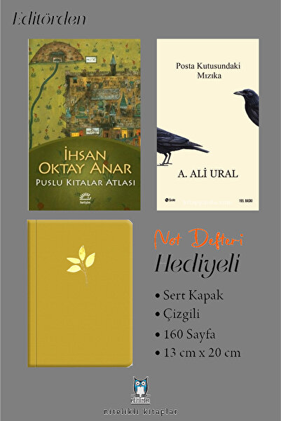 İletişim Yayınları Puslu Kıtalar Atlası - Posta Kutusundaki Mızıka / A. Ali Ural