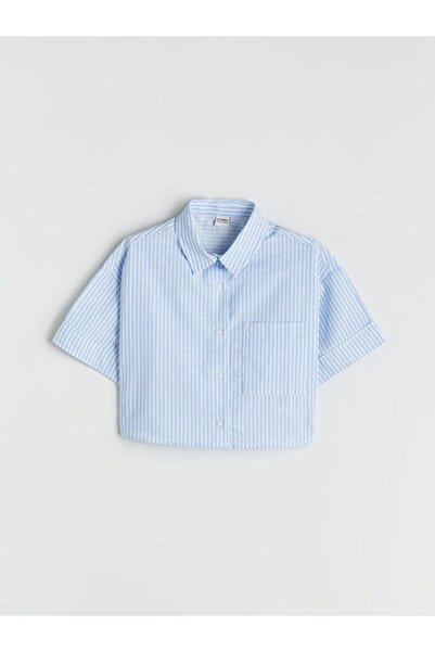 LC Waikiki LCW Kids Prugasto majica za devojčice kratkih rukava