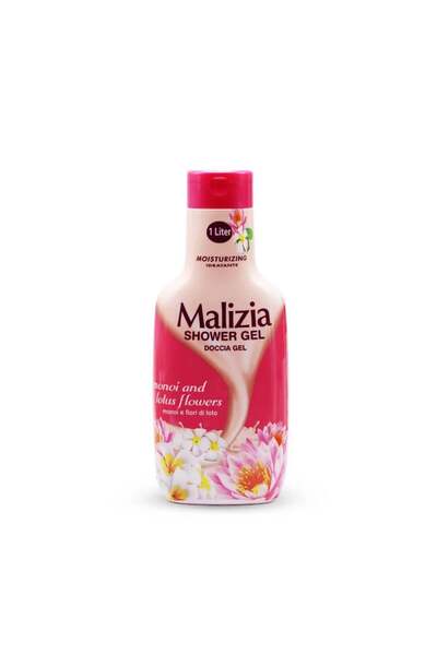 Malizia Bath Gel with Monoi and Lotus Flower - 1000 ml