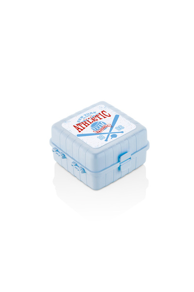 MUF HOME 4 Compartment Lunch Box, Children's Breakfast Storage Container, Student School and Picnic Lunch Box