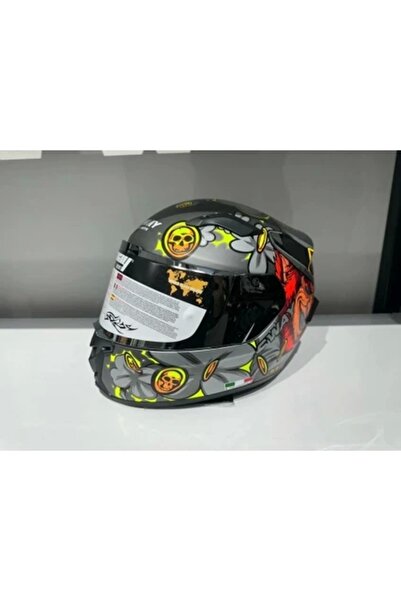 Sway Kask Sw 820 Badboy Full Face Gümüş Vizör