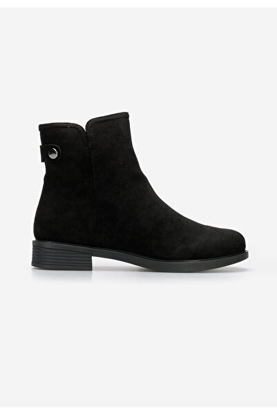 B T Shoes Černé dámské kotníkové boty Rimina