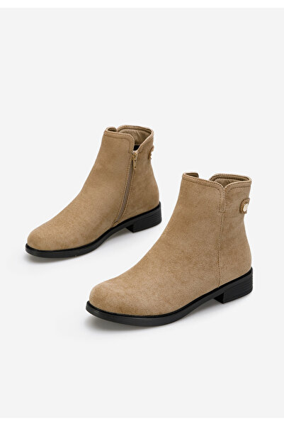 B T Shoes Hnedé dámské kotníkové boty Rimina