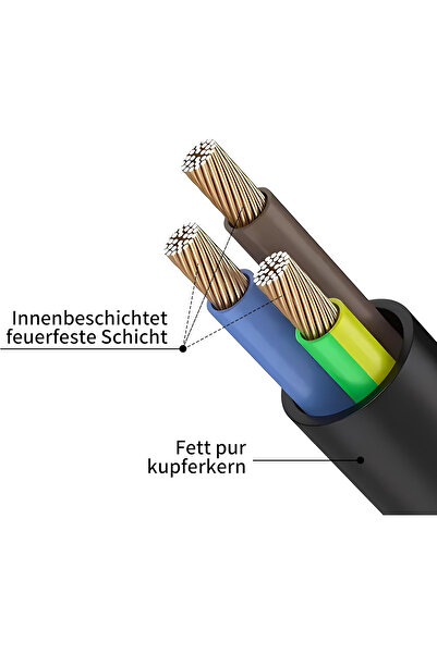 nelerbulurum Notebook Laptop Şarj Adaptörü 3lü Yonca Epson-acer-samsung Extra kalın 3X0.75MM Güç Kablosu
