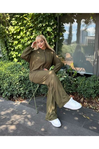 Butik Nilyam Γυναικεία ελαστική ζακέτα με γιακά δικαστή και φόρμα με τσέπες σε μεγάλο μέγεθος 24901