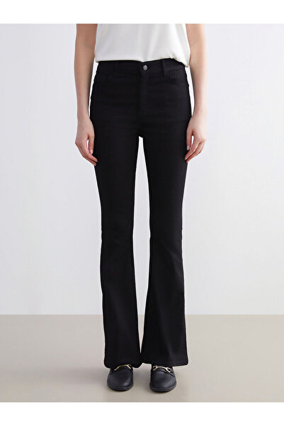 LC Waikiki Peak Yeni Sezon Flare Kadın Jean Pantolon