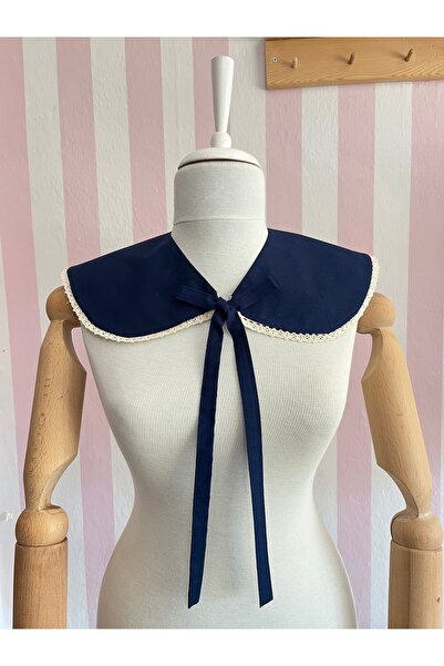 Eylülce Butik Berlin Yaka Pamuk Poplin Kumaş Yetişkin Vintage Pamuk Dantelli ...