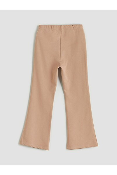 LC Waikiki Lcw Eco Crew Neck Sweatshirt and Leggings for Girls