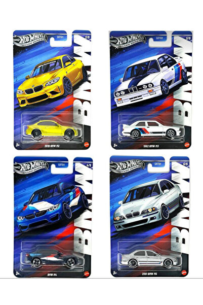HOT WHEELS Silver Series BMW Seti M2 - M3 - M4 - M5 (4lü Set)