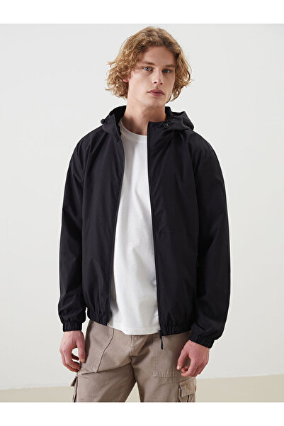 LC Waikiki New Season Standard Fit Hooded Men's Raincoat - W50067Z8