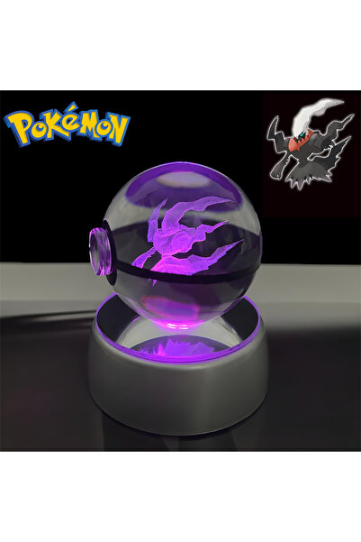 Choice11 Darkrai Pokemon 3D Crystal POKE BALL Figure Toys Snivy Dragonair Blastoise Venusaur Milotic Raichu N