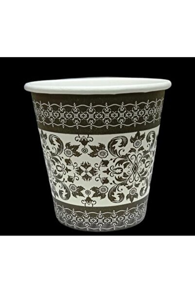 Alsaqer Paper Kahwa Cups 250-Pieces, 2.5 oz Capacity, Black