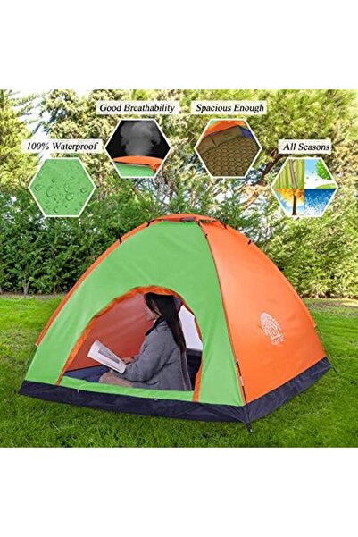 Generic GO2CAMPS Camping Tent 6 Person, Instant Automatic Pop Up Dome Tent, Portable Windproof Lightweight f