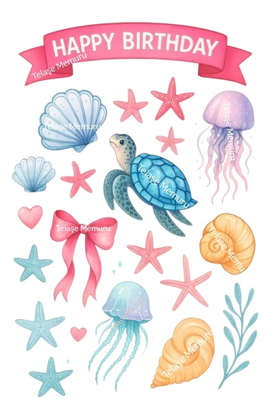 telaşe memuru طباعة رسمية لزينة الكب كيك والمعجنات الصالحة للأكل ذات الطابع ا...