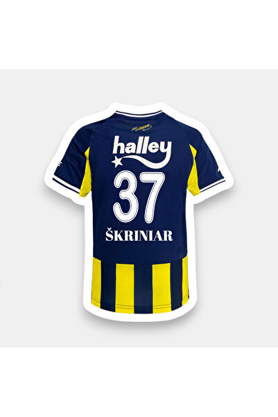 Quaxram Skrınıar 37 Fenêrbahçê 25-26 Yeni Sezon Yetişkin Futbol Forması Cubuklu