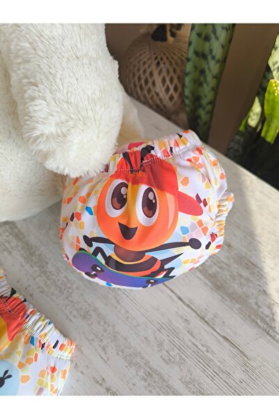 Poope's Training Panties for Baby Girls, 3-Piece Luxury Set, 100% Cotton, Anti-Allergic, Nickel-Free, Washable