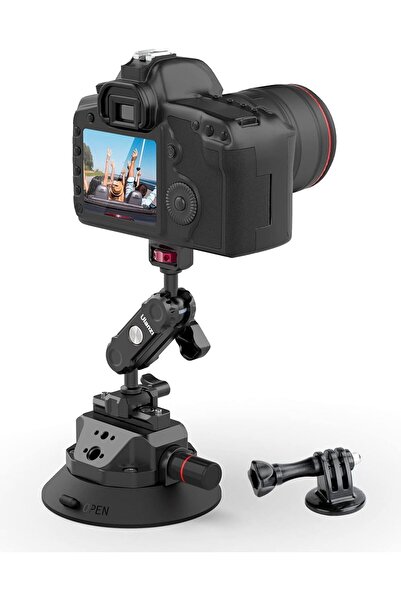 ulanzi حامل ذراع سحري SC-02 لتثبيت الشفط لكاميرات DSLR لكاميرا GoPro Hero 12 11 10 9 8 7 6 5/Max/