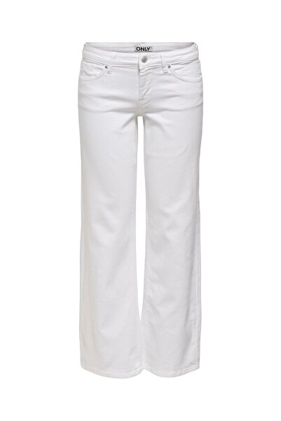 ONLY Jeans mit weitem Bein ONLJUDY-O Niedrige Taille Weiter Beinschnitt Jeans