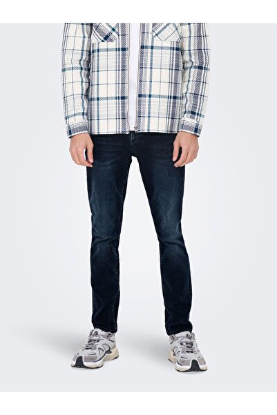 Only & Sons Slim Fit Jeans ONSLOOM Niedrige Taille Slim Fit Jeans