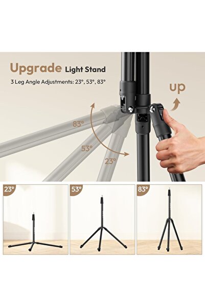 ulanzi T270 Light Stand - 8.8FT/270cm Adjustable Aluminum Tripod