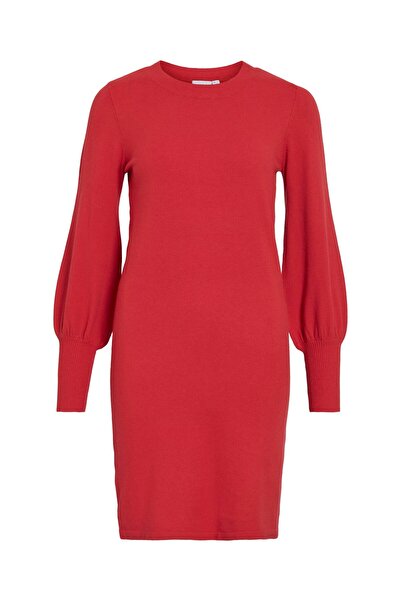 VILA Midikleid VIKERRY Gestricktes