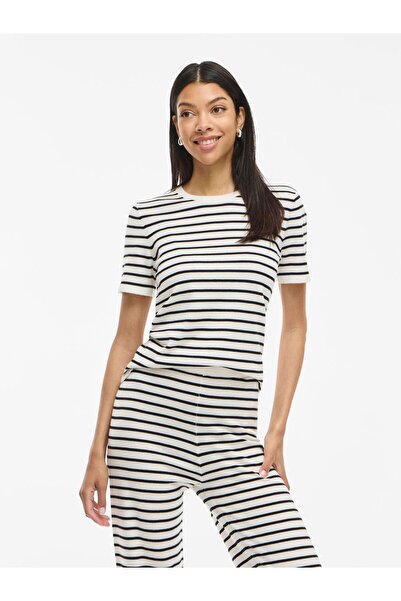 VILA Stricktop VILIPSA Kurzärmeliges