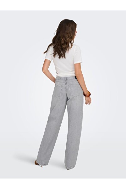 JDY Straight-Fit jeans JDYKATIE Niedrige Taille Gerade geschnitten Jeans