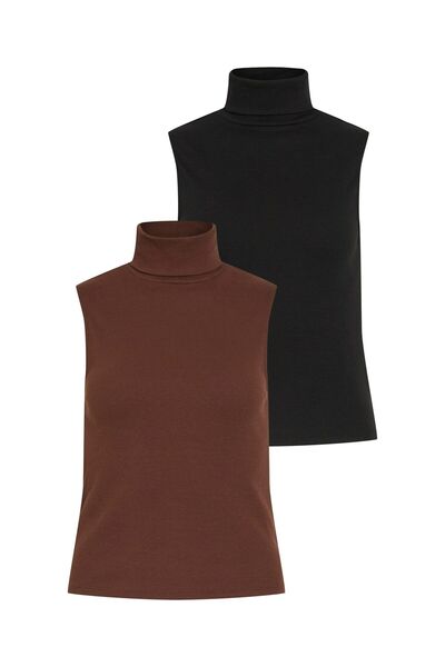 VILA Oberteil ohne Ärmel 2er-Pack