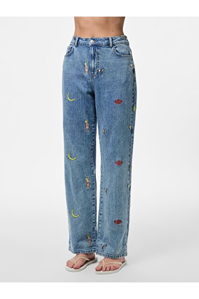 PIECES Straight Fit Jeans PCJIDI