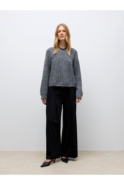 Vero Moda Hose mit weitem Beinschnitt AWTEMPLE Hohe Taille Hose