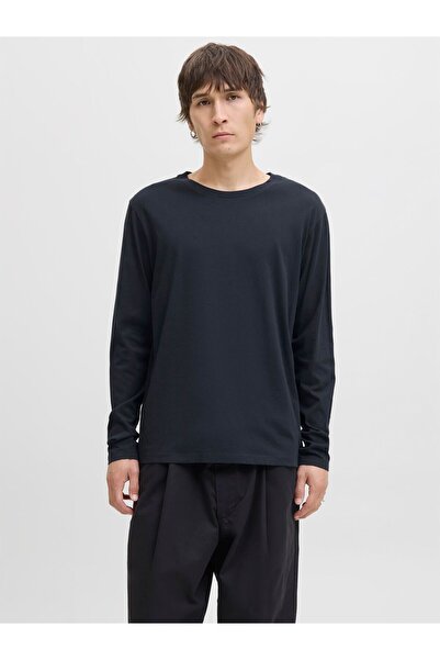 Jack & Jones Langarm-T-Shirt Einfarbig Langarm-T-Shirt