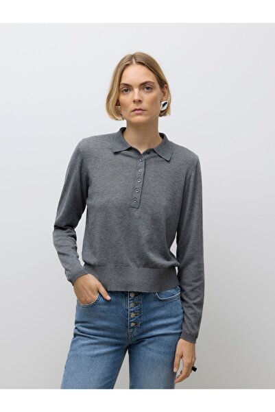 Vero Moda Polo AWSIKITA Gestricktes Poloshirt