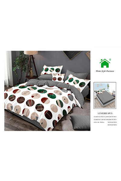 FIONNA.RO Finet Bed Linen With Elastic - Colorful Circles