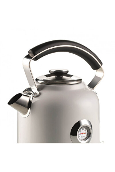 ARIETE Fierbător electric MODERNA 2854/01, 2000W, 1,7 l, Termometru, Bază 360, Filtru detașabil, Alb