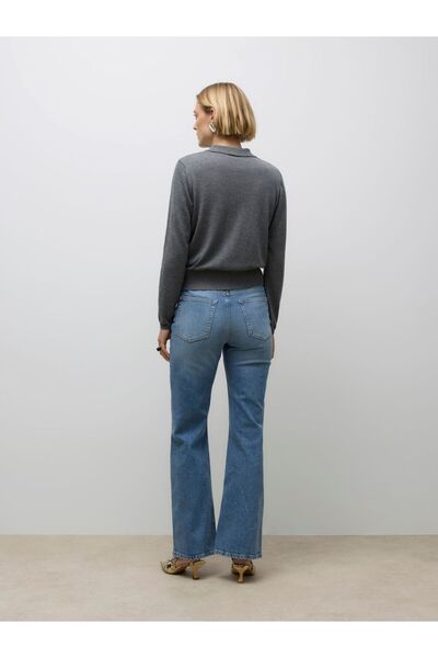 Vero Moda Polo AWSIKITA Gestricktes Poloshirt