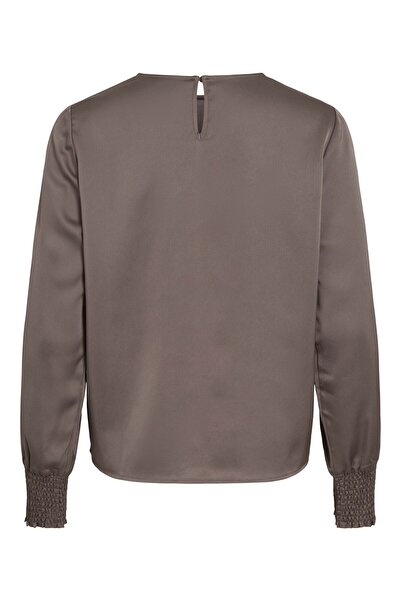 VILA Oberteil mit langen Ärmeln VIELLETTE Rundhals