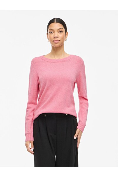 VILA Strickpullover VIRIL Rundhals