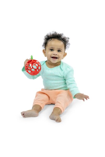 Bright Starts Hold My Own - Apple Teething and Gripping Toy