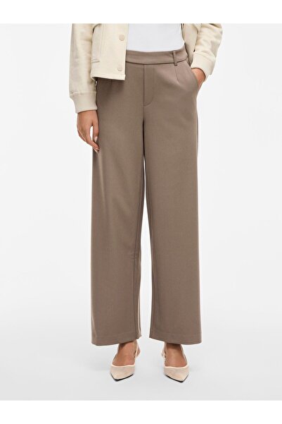 VILA Hose mit weitem Bein VIVARONE High Waist