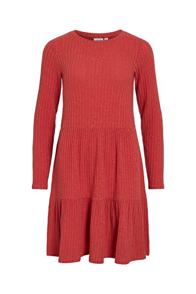 VILA Minikleid VIELITA Langärmeliges