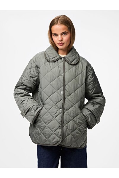 PIECES Kurzjacke PCEMILY GESTEPPTE
