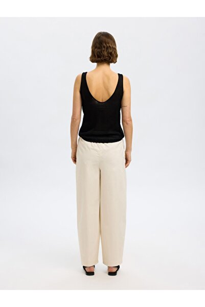 SELECTED Stricktop Ärmelloses