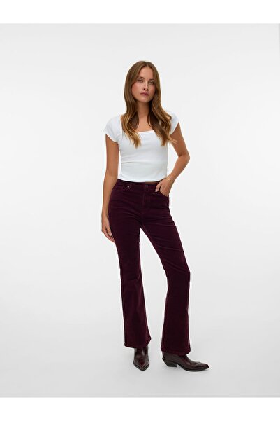 Vero Moda Hose VMSIGA Hohe Taille Hose