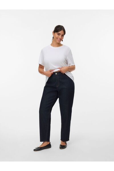 Veromoda Curve Mom Jeans VMCTESSA Hohe Taille Hohe Taille Jeans