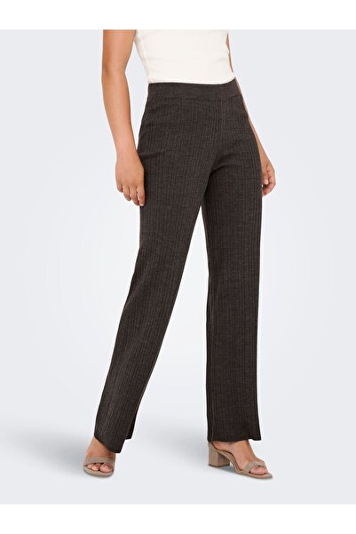 ONLY Gestrickte Hose ONLTHEA Baggy Fit Gestrickte Hose