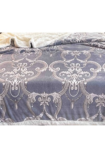 CHIRASO Cocolino CHIRASO Blanket, 200x230cm, Fur Inside, Double Bed, Colorful, Soft and Fluffy