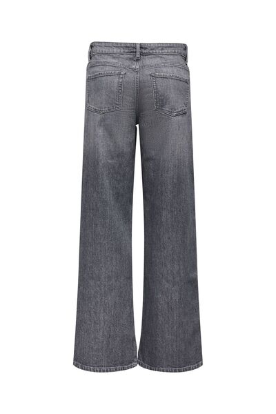 JDY Jeans mit weitem Bein JDYRUBY Mittlere Taille Locker geschnitten Jeans